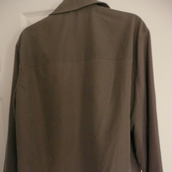 vintage clairborne men's water repellent jacket size L - Picture 6 of 8